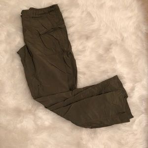 Lightweight Patagonia olive green hiking/climb